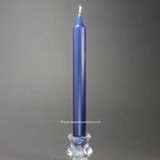 24cm Dark Blue Stearin Classic Dinner Candles